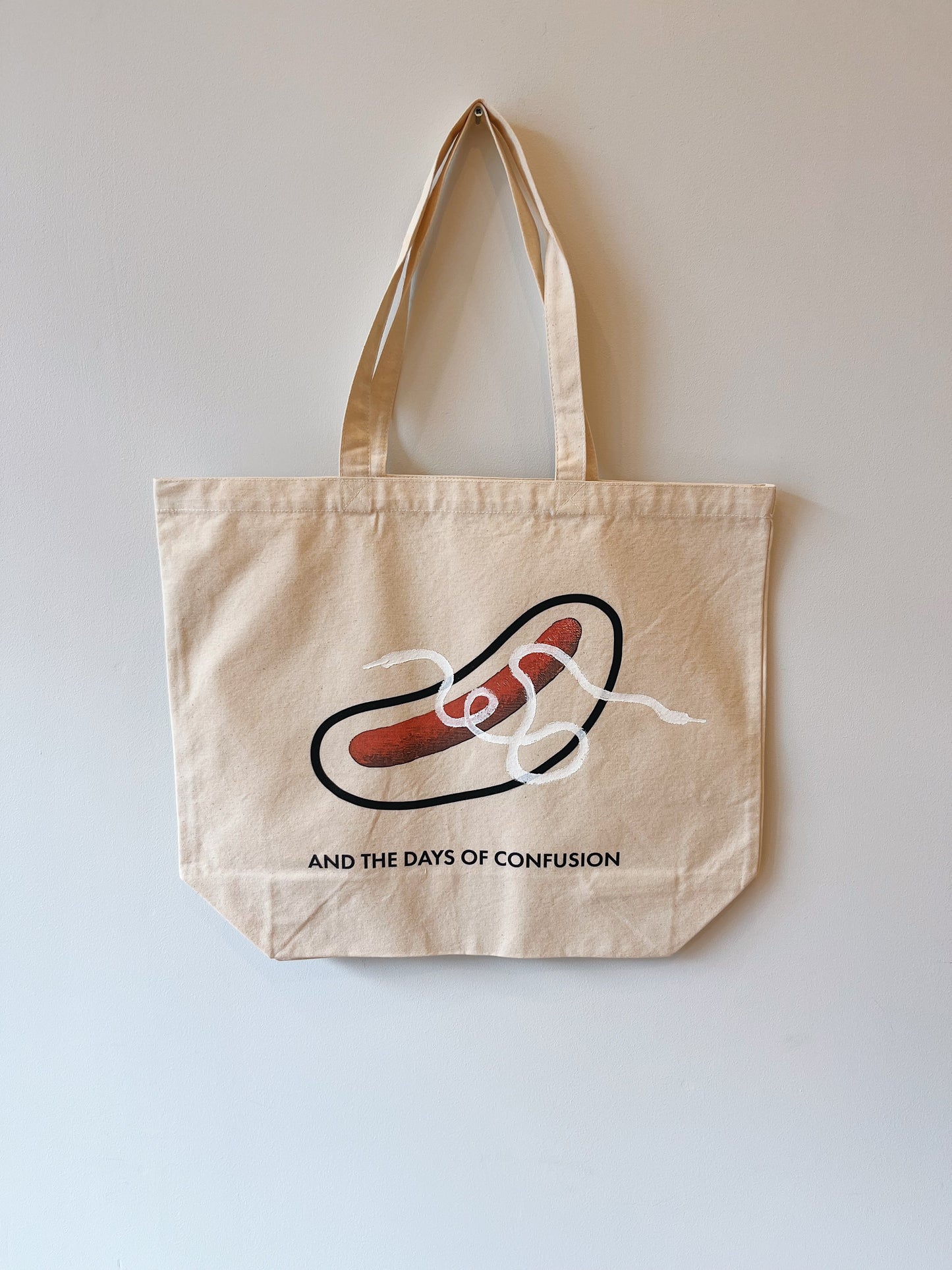 ”HOTDOG” big totebag