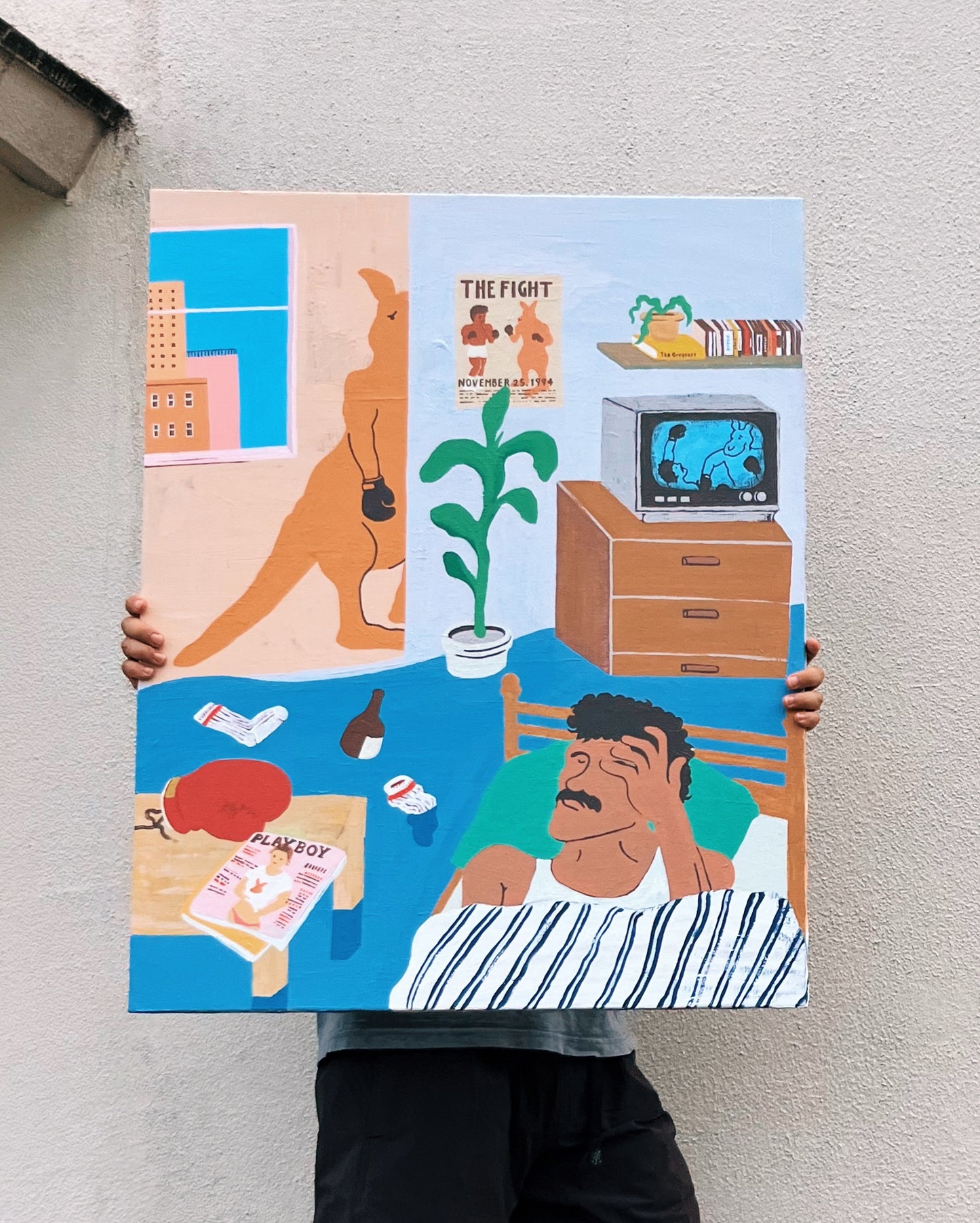 【CT004】"The kangaroo's visit"