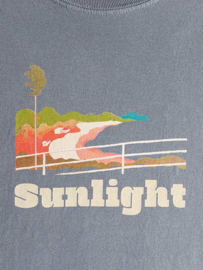 "Sunlight" tee (blue jean)