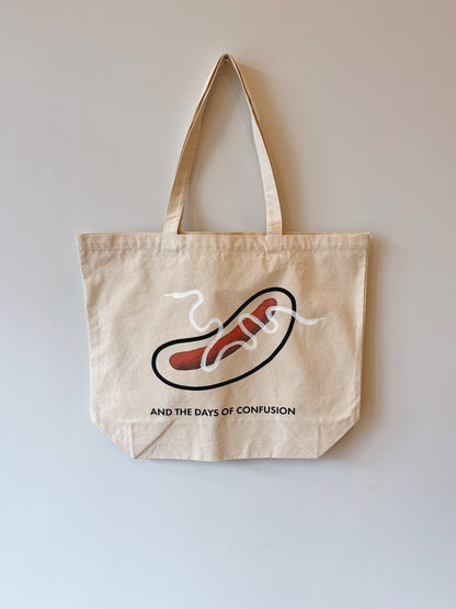 ”HOTDOG” big totebag