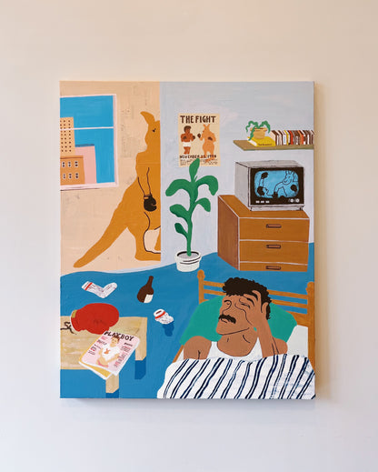 【CT004】"The kangaroo's visit"