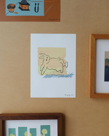 "Escape" A4 prints for poster