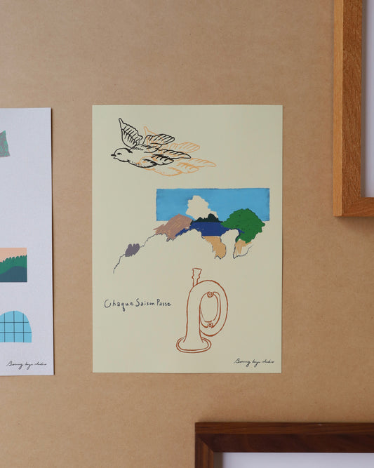 "Fanfare" A4 prints for poster