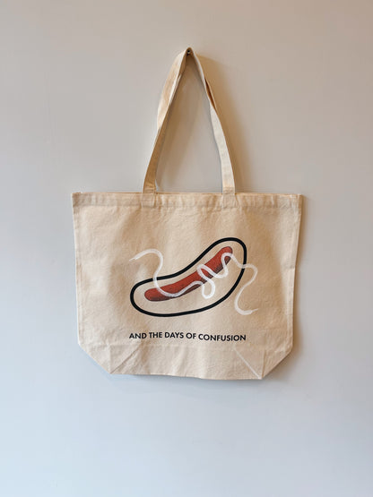 ”HOTDOG” big totebag