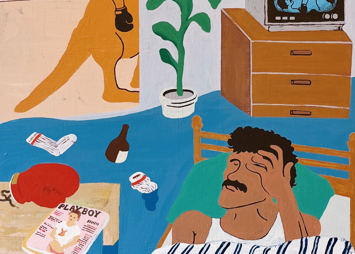 【CT004】"The kangaroo's visit"