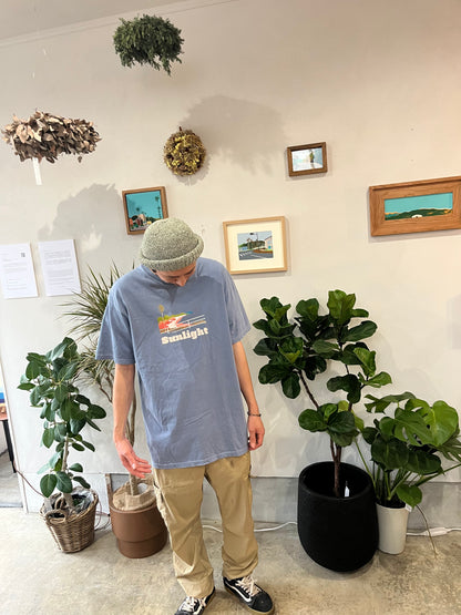 "Sunlight" tee (blue jean)